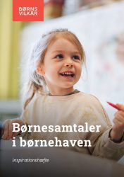 Forside for rapport om børnesamtaler i børnehaven