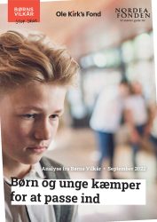 Forside for analyse om børns og unges kampe for at passe ind
