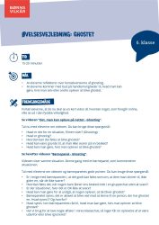 Øvelsesvejledning om ghosting til 6. klasse