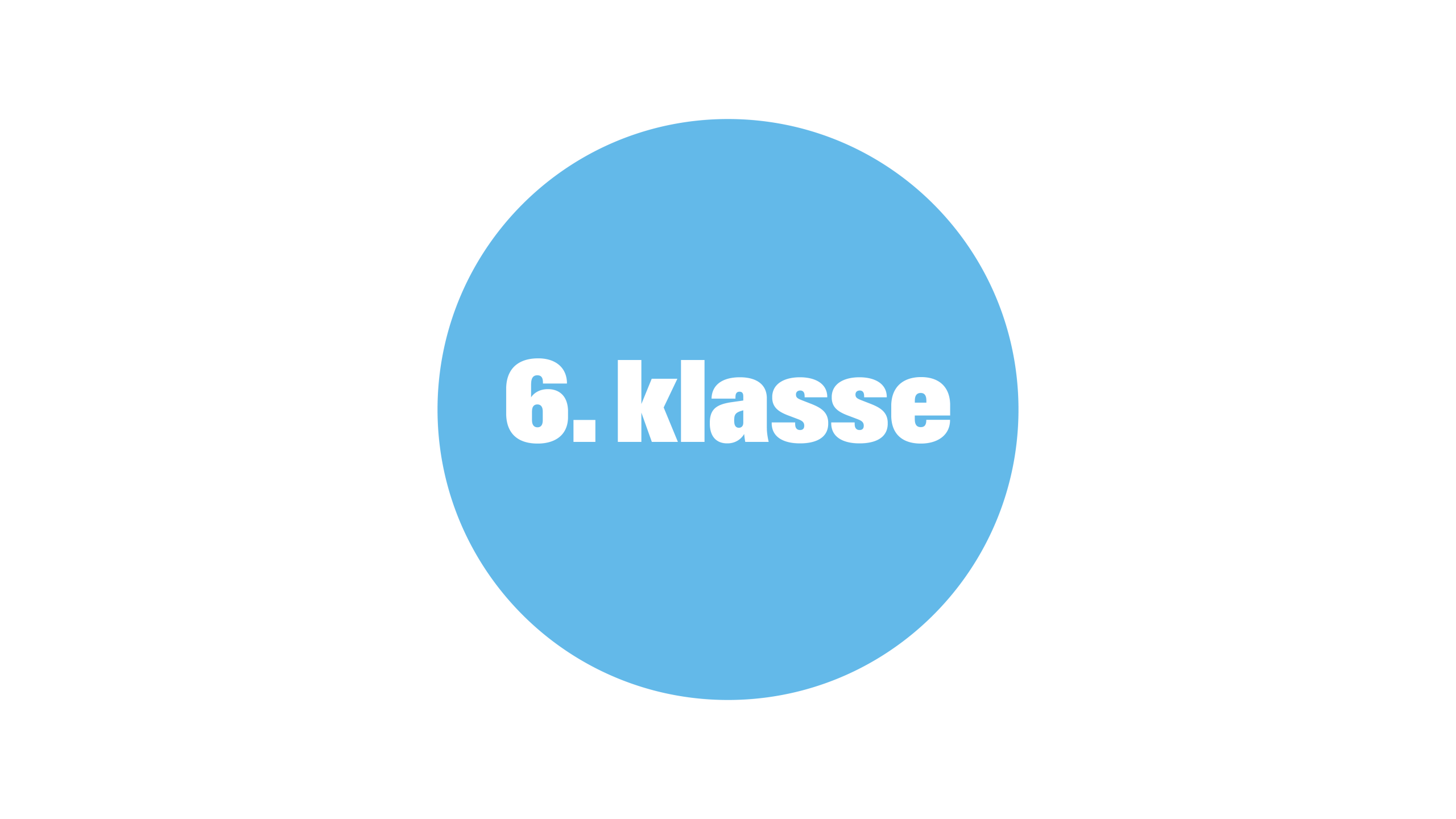 Undervisningsmateriale til 6. klasse