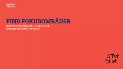 Slides til skolens vurderingsprocess